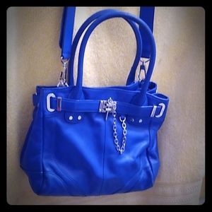 Rachel Zoe Royal Blue Leather Crossbody